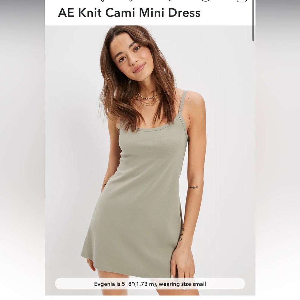 AE knit cami dress